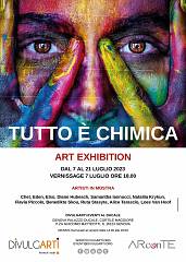 Mostra di arte contemporanea tutto e' chimica